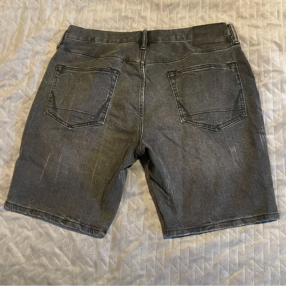 All Saints Switch denim shorts mens 34 NWOT‎ black - Picture 2 of 14